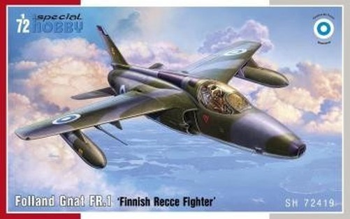 Special Hobby 100-SH72419 - 1:72 Folland Gnat FR.1 Finnish Recce Fighter - New