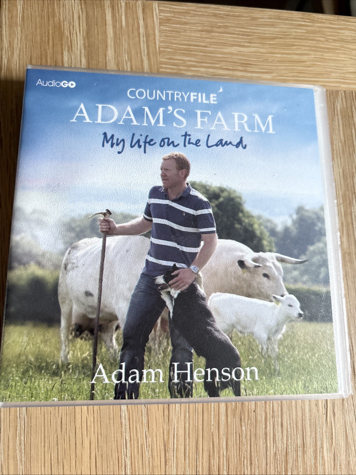 ADAM HENSON - COUNTRYFILE - ADAM'S FARM - MY LIFE   -   AUDIO BOOKS -   ( 6 CDS)