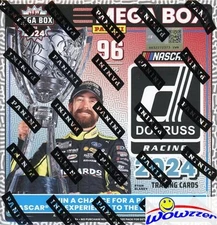 2024 Panini Donruss Nascar Racing HUGE Factory Sealed MEGA Box with (2) AUTO/MEM