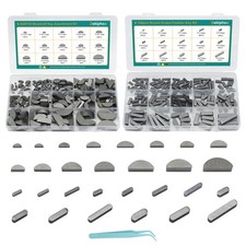 385pcs Metric Woodruff Key Assortment Kit Popular Sizes Include 205PCS Woodru