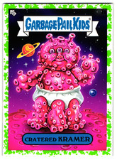 Cratered Kramer GPK 2023 Garbage Pail Kids Exact Card Shown