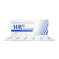 HR OneShot® Sterile Lubricating Jelly Packet (Box of 144) for Catheter Insertion