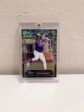 Adael Amador 2024 Panini Three and Two 96 Rookie RC Green /5 Not Shipped In Mag