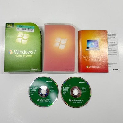 Microsoft  Windows 7 Home Premium Upgrade 32/64-Bit DVD s W/Product Key