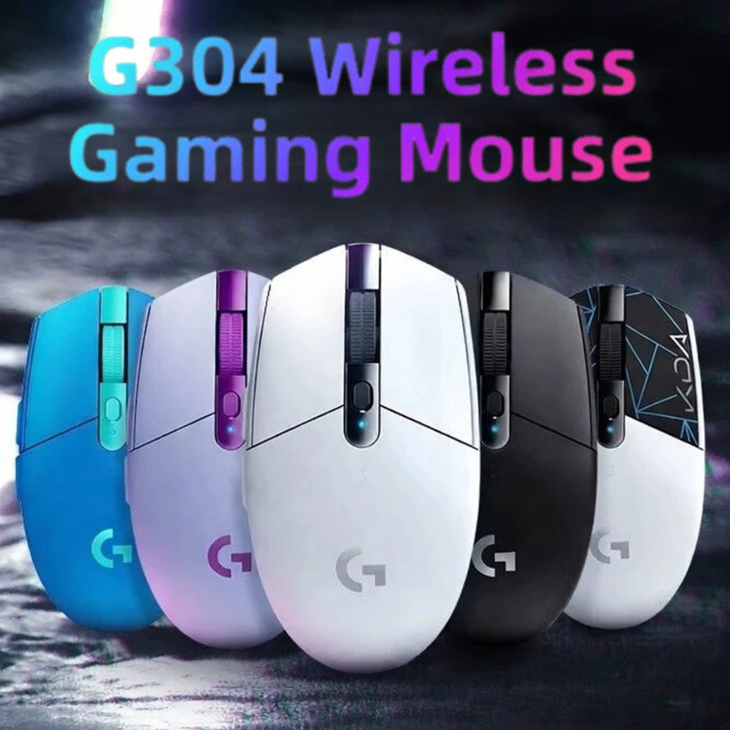 G304 Wireless Gaming Mouse Optical USB Lightspeed 12000 DPI 6-Button Mouse UK
