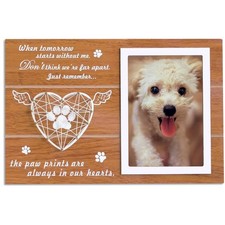Pet Memorial Picture Frame Clearence, Don't Think We're far Apart, Pet Memori...