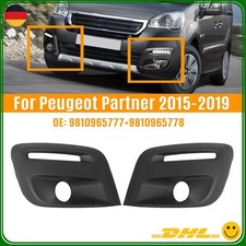Nebelscheinwerfer Blende für Peugeot Partner 15-18 Frontstoßfänger Grill Frame
