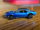 VINTAGE 1968 HOT WHEELS REDLINE #6208 SWEET SIXTEEN BLUE CUSTOM CAMARO HONG KONG