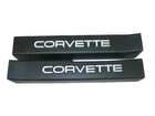 90-96 Door Sill Protection Covers - Black With White Logo