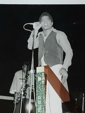 Antique African American * JAMES BROWN IN CONCERT * TEXAS COLLEGE TYLER TEXAS 