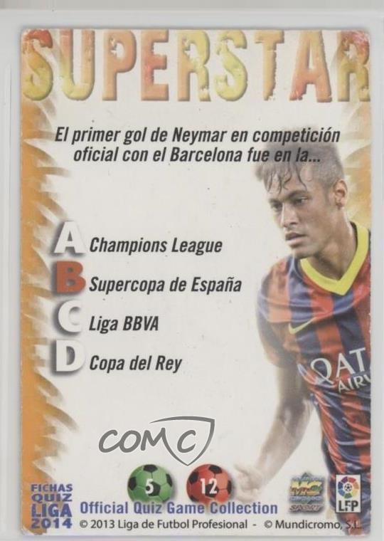 24 neymar (barcelona) - superstar limited editi - Comprar Cromos de