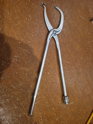 Vintage Wizard Tools H1254  Brake Drum Spring Pliers Made In USA N1