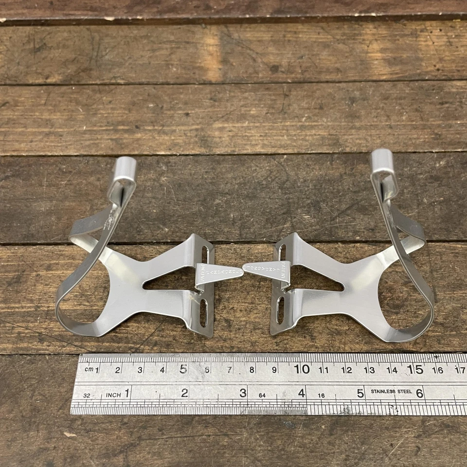 De colección Campagnolo Superleggeri Pinzas para Puntera Pequeñas Cortas CORTI NOS Nuevo Pedal Italia Foto 3 de 4