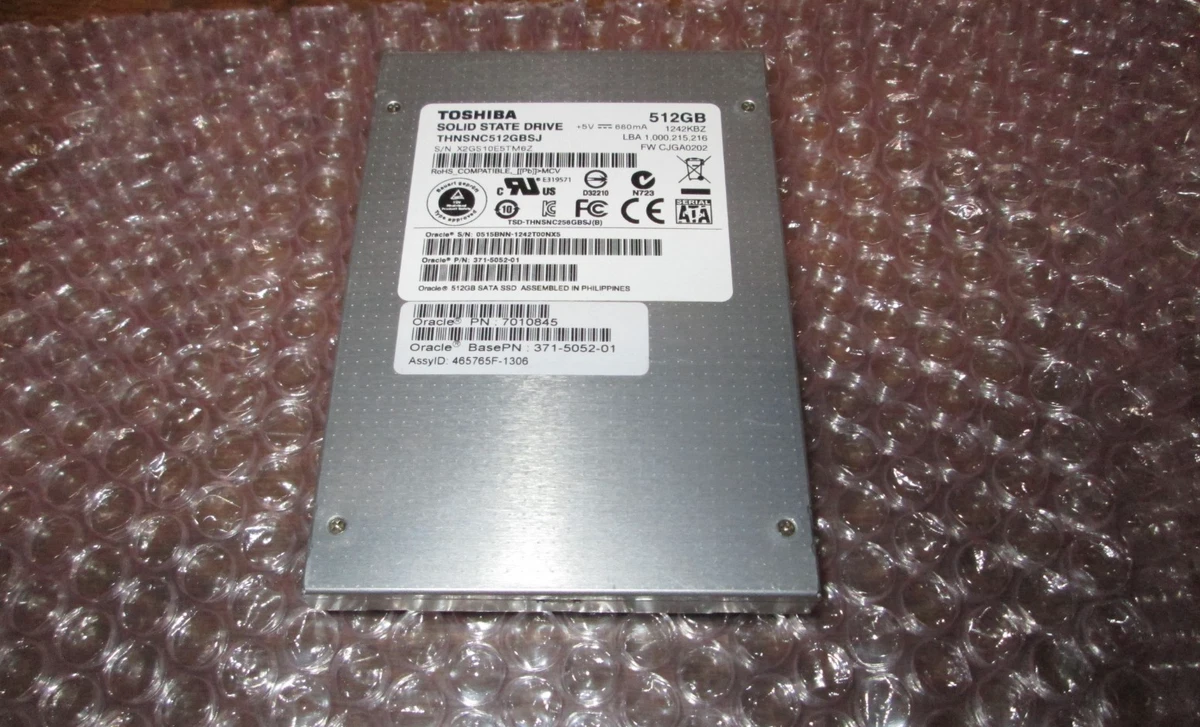 Toshiba 512 GB Solid State Drives for sale | eBay