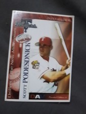 Tulsa Drillers Baseball Cards Limited Edition DAV Scott Podesdnick Outfielder 