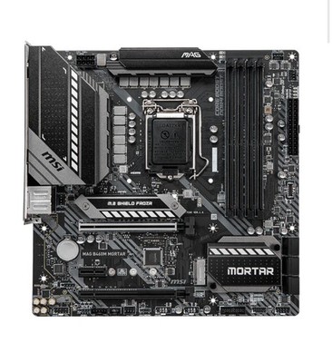 MSI MAG B460M MORTAR Intel 10th Gen LGA1200 DDR4 mATX Motherboard