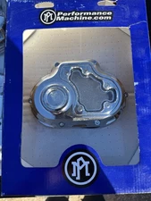 PERFORMANCE MACHINE Chrome Vision Transmission Covers 2018-25 M8 Harley