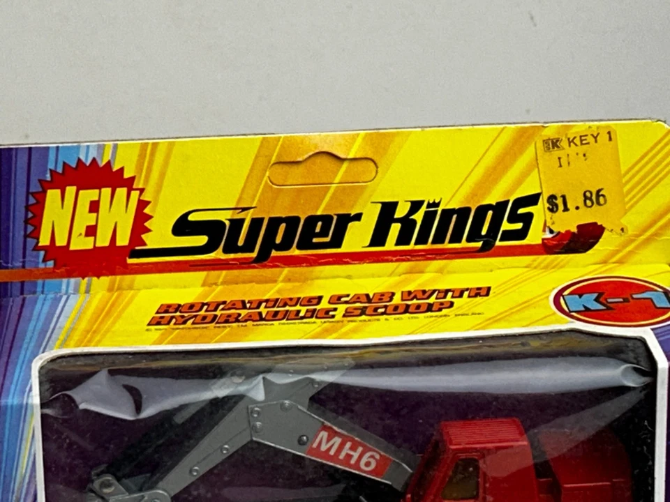 Matchbox Super Kings No. Excavadora hidráulica K-1 con caja original Foto 4 de 4