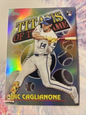 ジャック・カグリオーネ 2026 Topps Series 1 Jac Caglianone 2026 Topps Series 1 Titans of the Game TOG-12