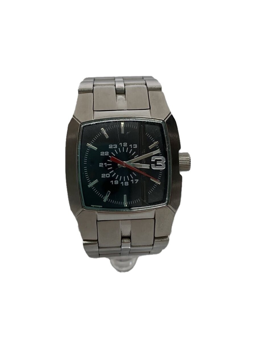 DIESEL DZ-1127 Quartz Analog Watch Black Dial Stainless Case