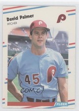 1988 Fleer Update David Palmer #U-111 0b5