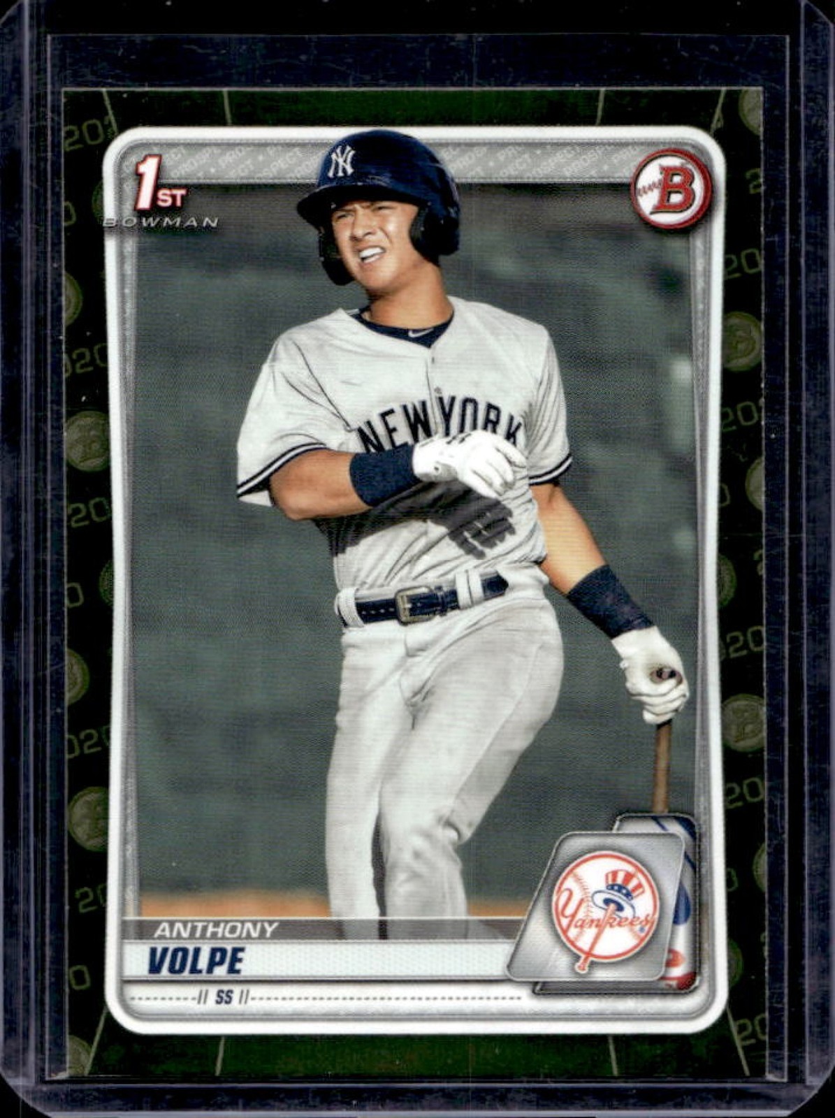 2020 Bowman Anthony Volpe Prospects Camo #BP-139 Yankees