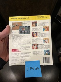 Cosmic Fantasy 2 TurboGrafx 16 Turbo Duo CD-Rom Working Designs RPG Game NEW 