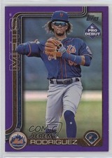 2025 Topps Pro Debut Purple Foil 34/299 Jeremy Rodriguez #PD-85 16tx