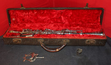 Vintage Clarinet Tower Corp Elkhart Indiana W. Case As Is Needs work AO4076024