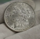1902 O US Morgan Silver Dollar $1 Unc