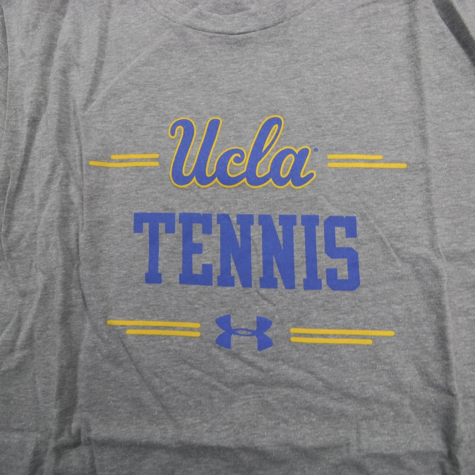 UCLA Bruins Under Armour HeatGear Short Sleeve Shirt Men's Gray New - Image 4 of 4