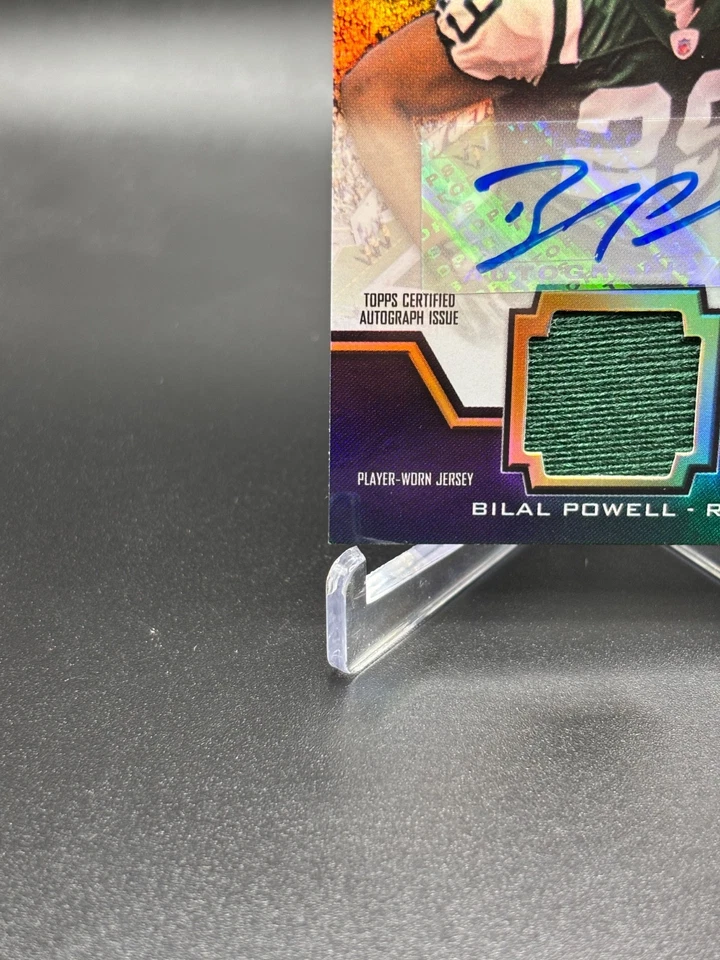 2011 Topps Triple Threads Bilal Powell Patch Auto /50 No. TTUAR-31 - Image 2 of 4