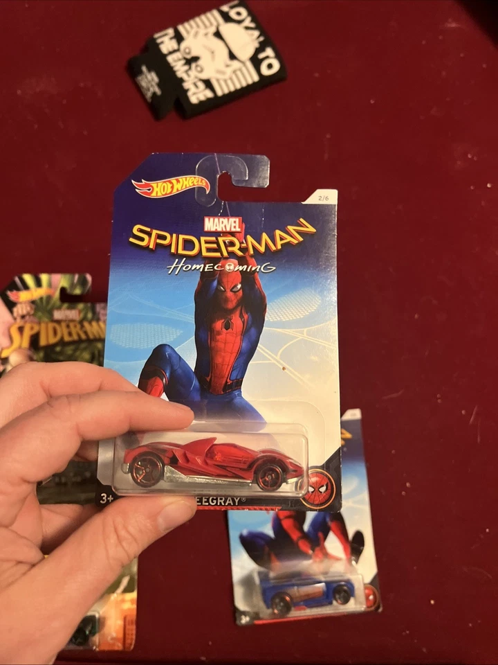 Hot Wheels Spider-Man Homecoming 2016 juego completo de 6 Foto 3 de 4