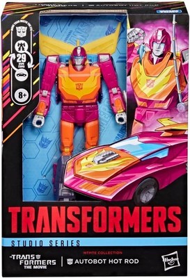 Transformers Studio Series 6'' Action Figure Voyager Class Exclusive - Hot Rod