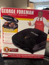 George Forman Grill  3 Serving.  New In Sealed Box.