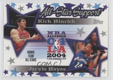 2004-05 Topps All-Star Support Kirk Hinrich Jarvis Hayes #AS-HH 0qr0