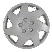Wheel Covers Hubcaps New Set Of 4 Silver Painted 16 Inch 7 Slanted Spokes
