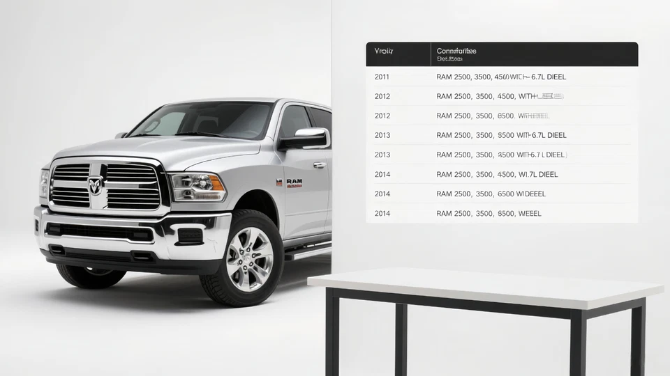 Kit de filtro de combustible diésel OEM Mopar 2011-18 Dodge Ram 6,7 L Cummins 2500 3500 4500 Foto 2 de 4