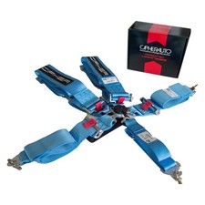 Cipher Auto Cpa4005sb 5-point Camlock Racing Harness Summer Blue Cipher Auto Cpa4005sb 5-point Camlock Racing Harness Summer Blue