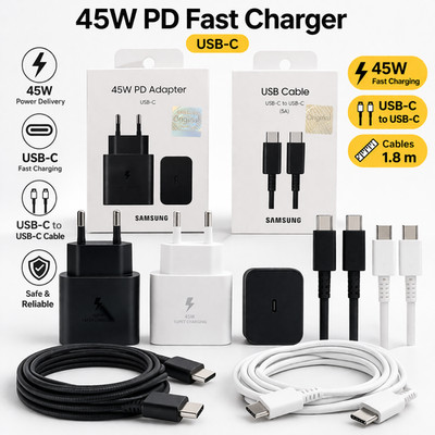 Original Samsung 45W Schnellladegerät Netzteil GalaxyS21 S22 S23 S24 + Ultra A54