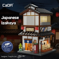 CaDA C66019 Japanese Izakaya incl. illuminazione 1195 pezzi