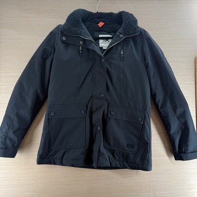 NWT ZeroXposur ThermoCloud All Weather Insulated Hooded Jacked Mens Black Medium