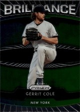 2020 Panini Prizm Brilliance #B-2 Gerrit Cole New York Yankees