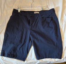 Women s Riders Navy Shorts Size 16 Petite