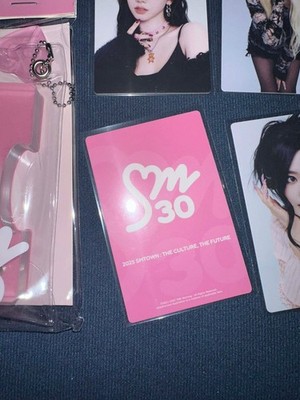 タレントカード aespa 30th Anniversary Special Card AESPA OFFICIAL SMTOWN 30th ANNIVERSARY QQ MUSIC POB PHOTOCARD | eBay