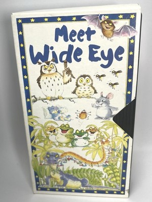 Meet Wide Eye Early Learning Program VHS RARE