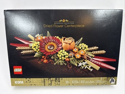 LEGO Botanical Collection Icons Dried Flower Centerpiece 10314 Building Set New