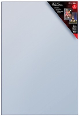 1 Ultra Pro 29X43 Toploader for Uncut Card Sheets Photo Poster Print Art Sport