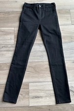 True Religion Halle High Rise Super Skinny Jeans Black Women  s 26 Stretch