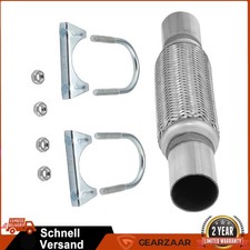 Flexrohr Auspuffrohr Flexstück Ø45 kompatibel mit Audi Opel Seat VW Universal